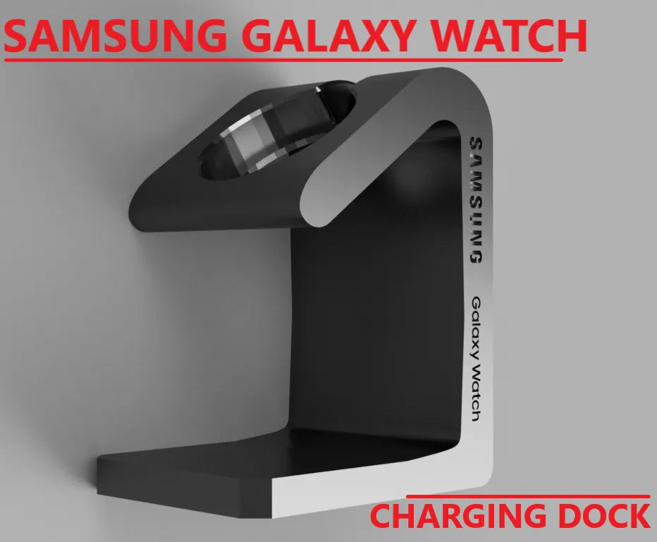 Station de charge pour montre intelligente samsung galaxy / sous-station / support / porte-montre - Bijoux Print