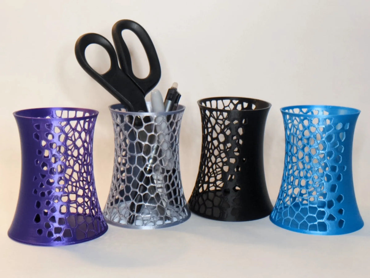 Porte-crayon: Révélation de Voronoi - Bureau Print