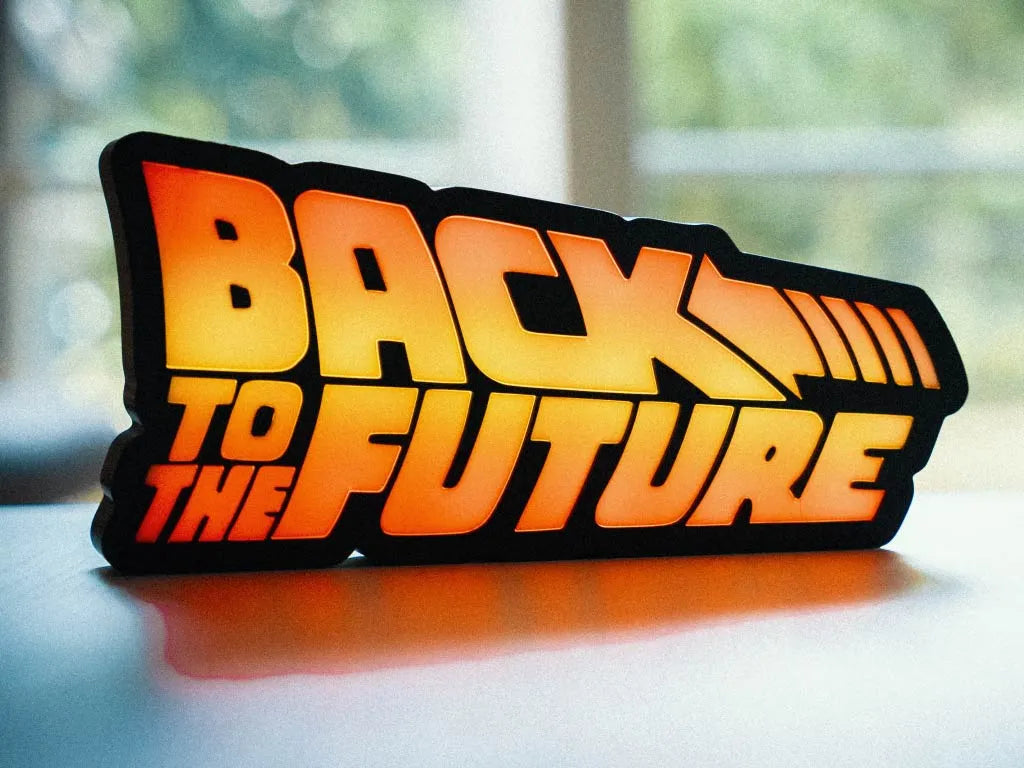 Lampe Retour vers le Futur - Geek Print