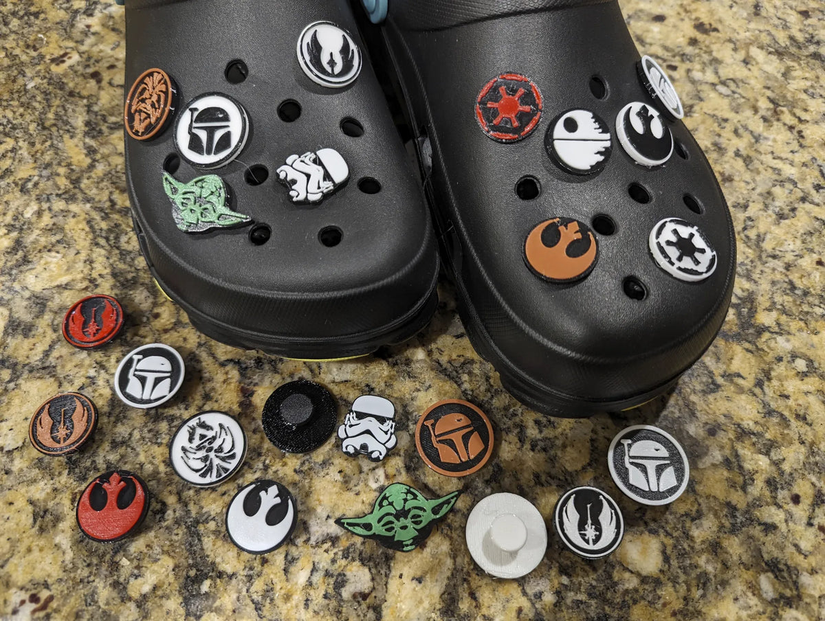 Charmes Croc Star Wars - TPU 2 couleurs - Geek Print
