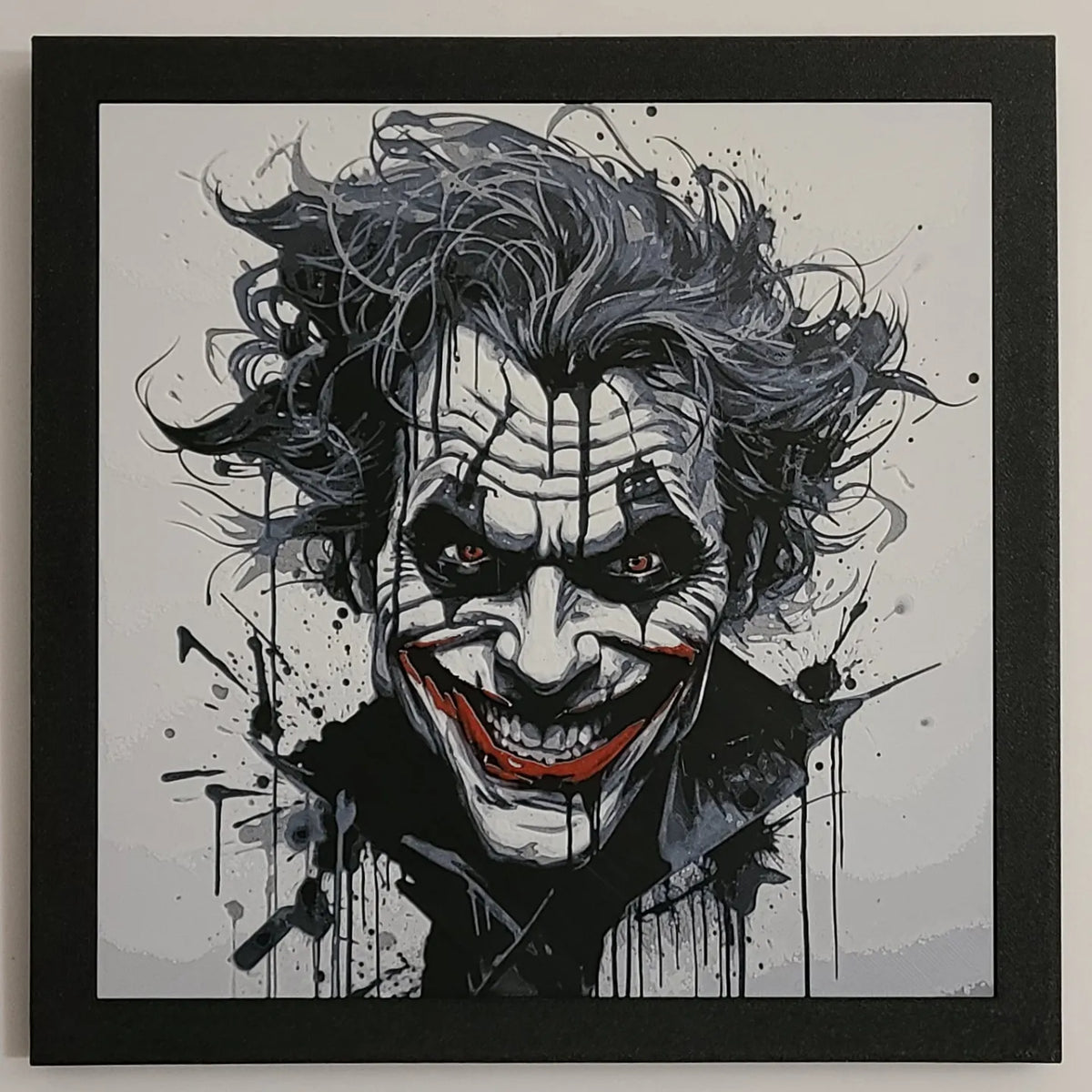 Le Joker - Hueforge - Peinture au Filament - Art Print