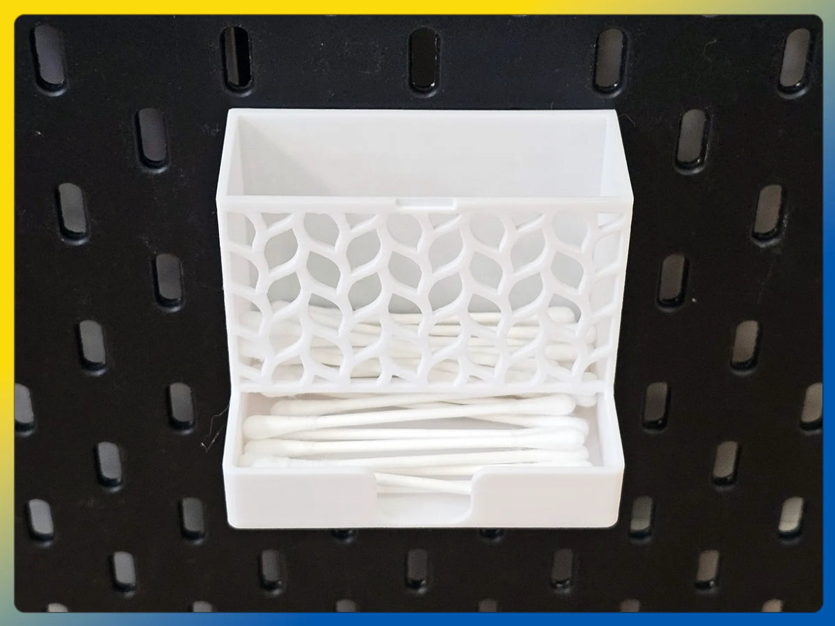 Support pour bâtonnets d'oreille / cotons-tiges pour IKEA Skadis - Beauté Print