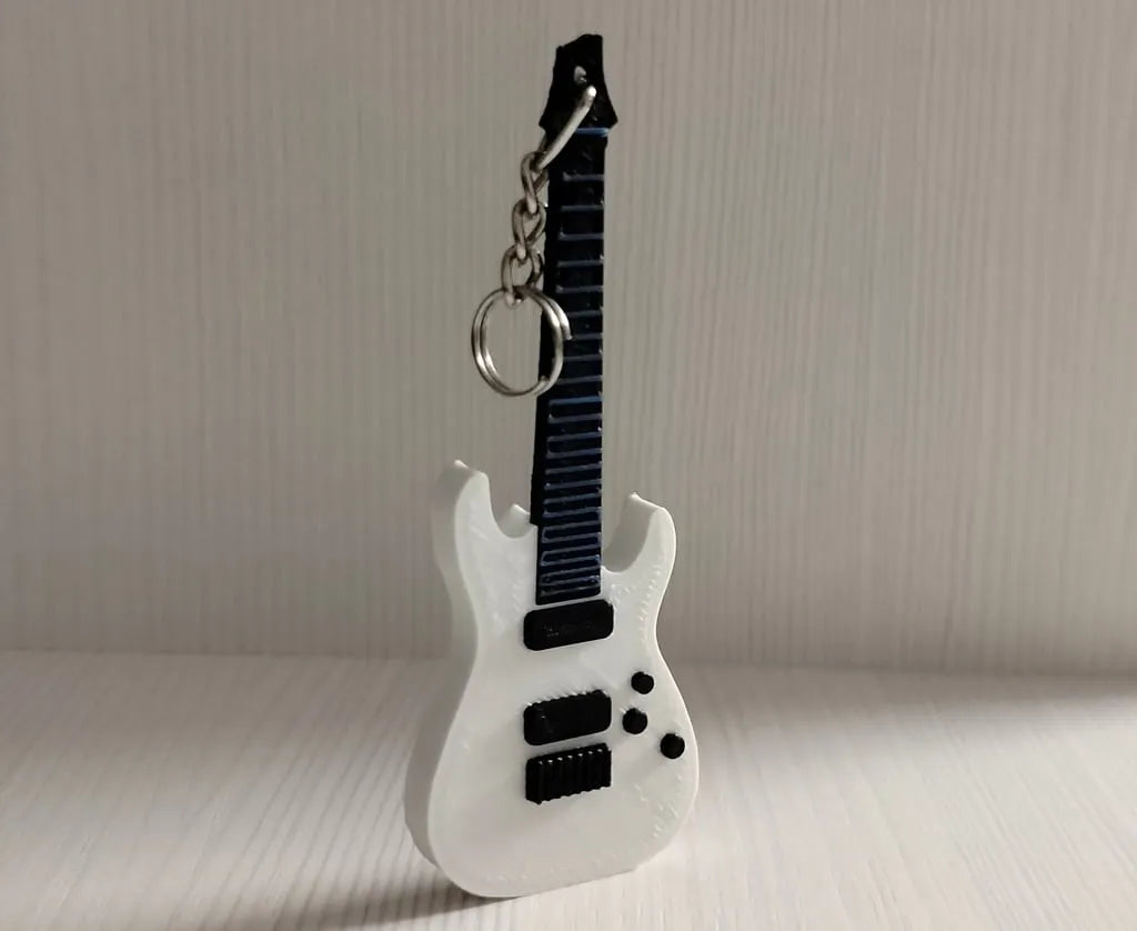 Porte-clés de guitare électrique - Auto Print
