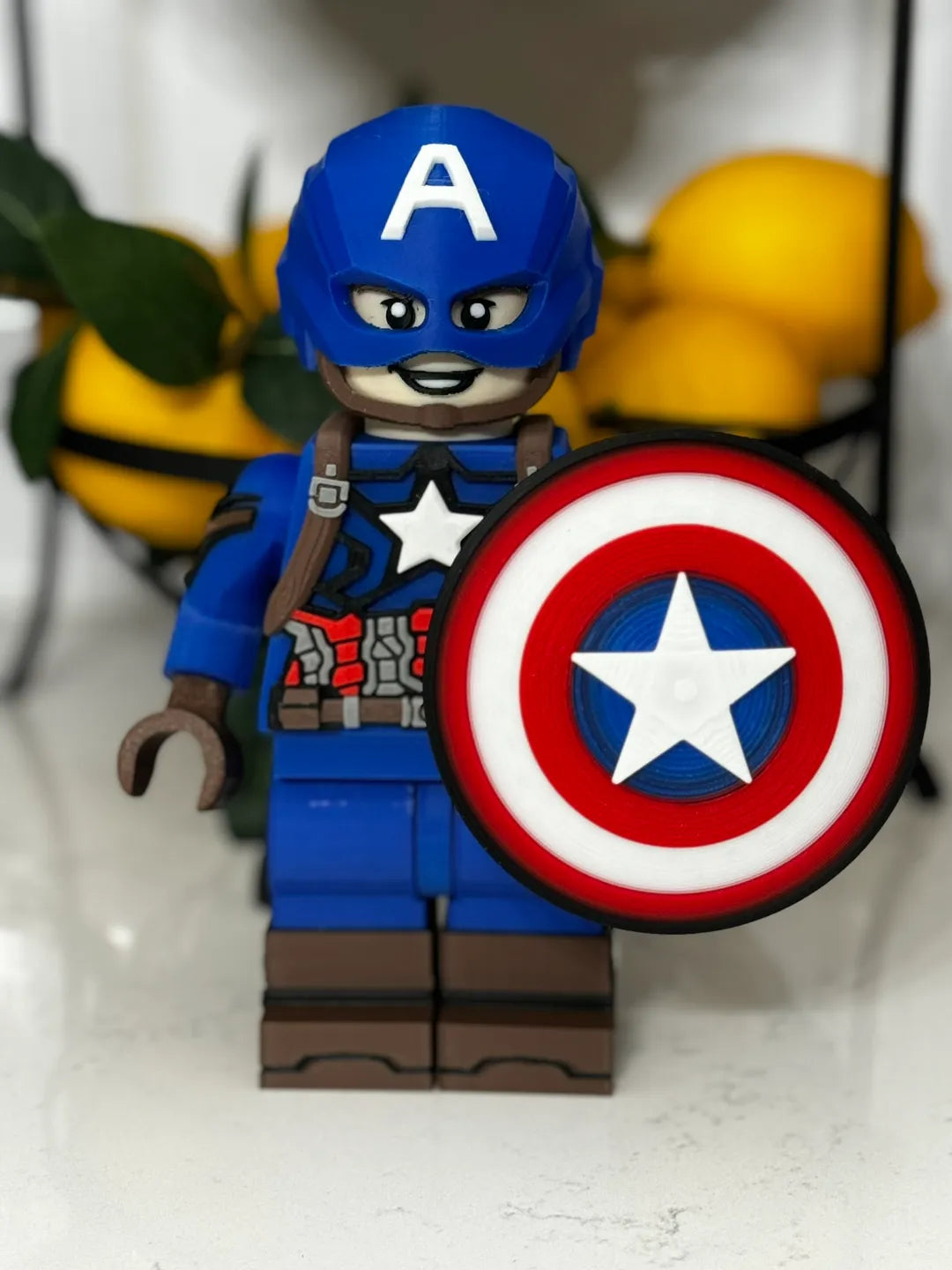 Briques Captain America - Geek Print