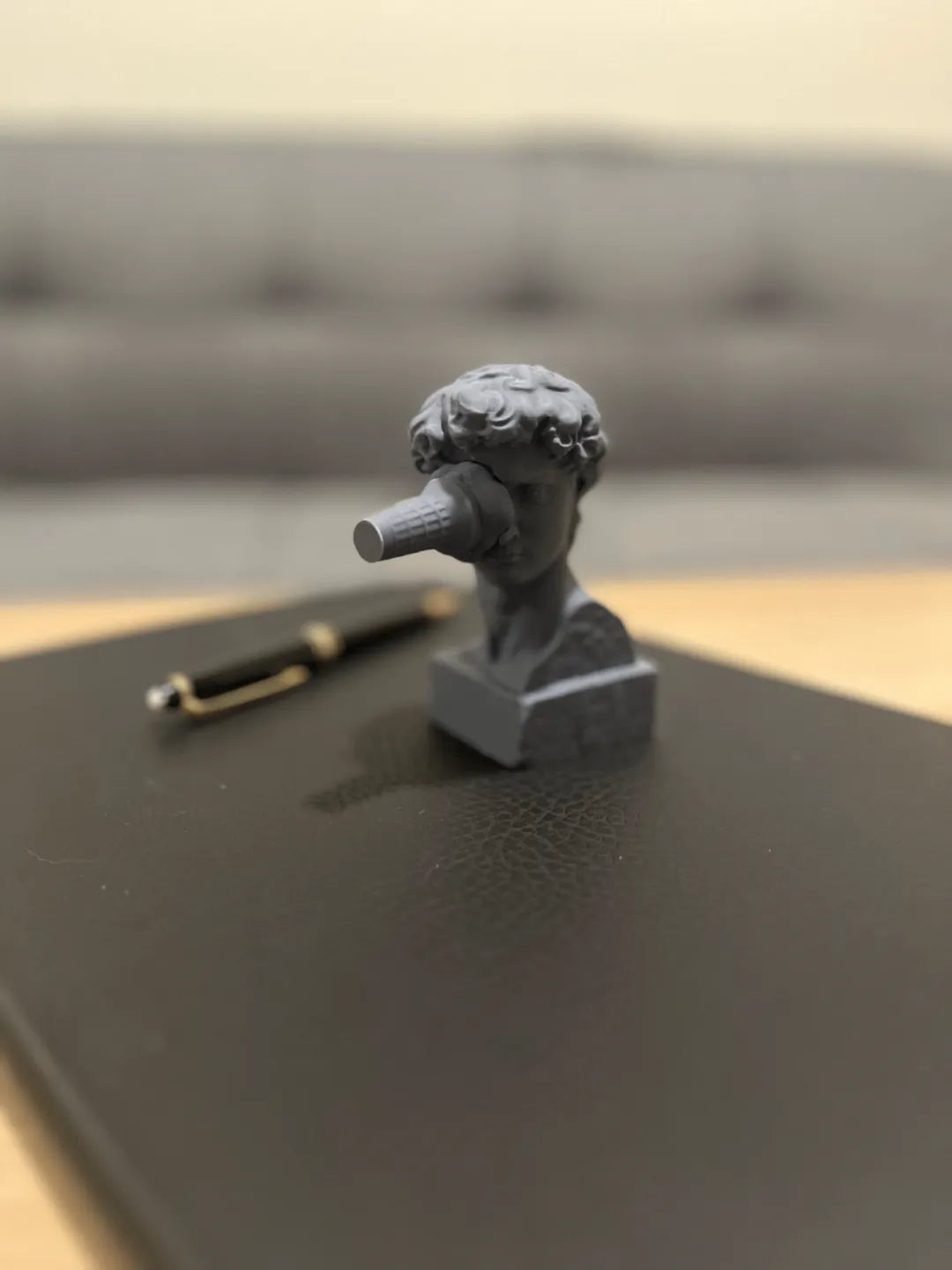 Buste de David à la glace – Scalable - Art Print