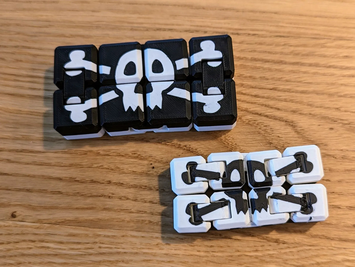 Cube Infini Drapeau Pirate - Jeux Print