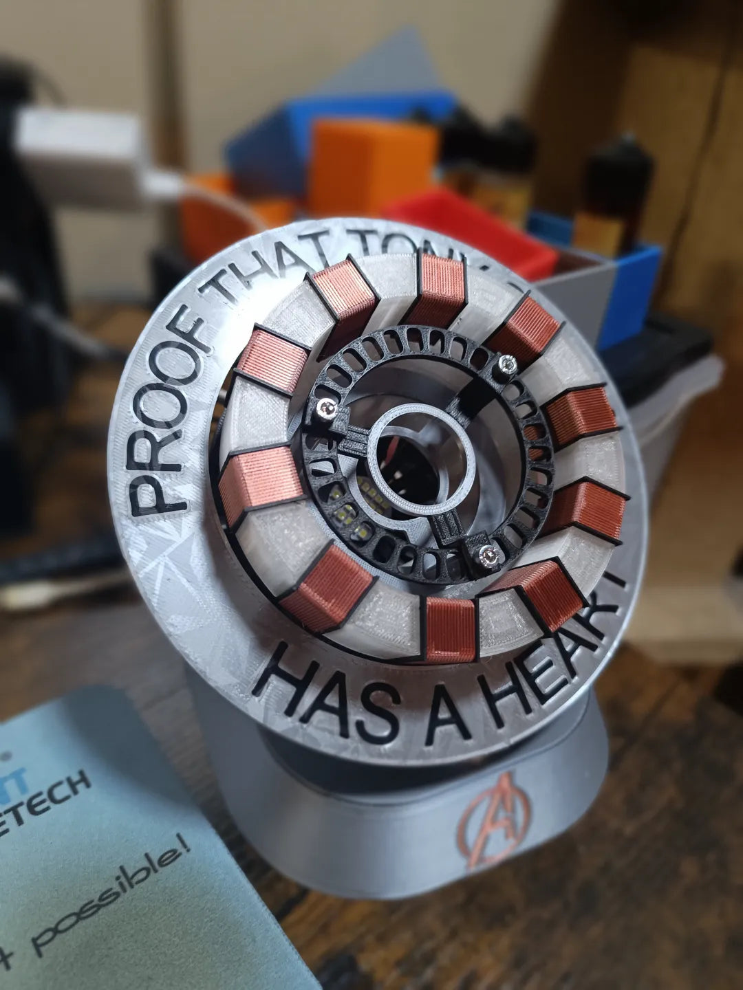 Lampe Iron Man MK1 - Geek Print