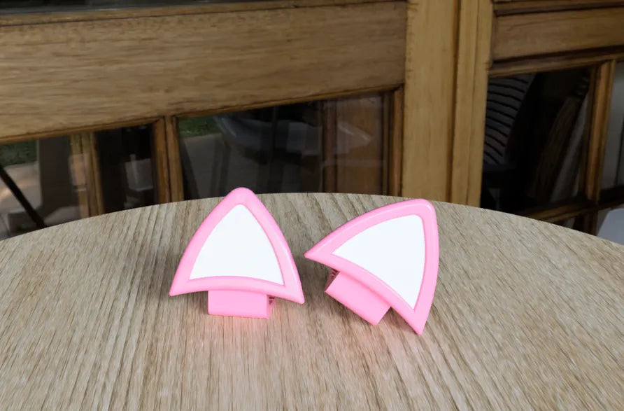 Oreilles de chat pour casque – modèle 2 - Cosplay Print