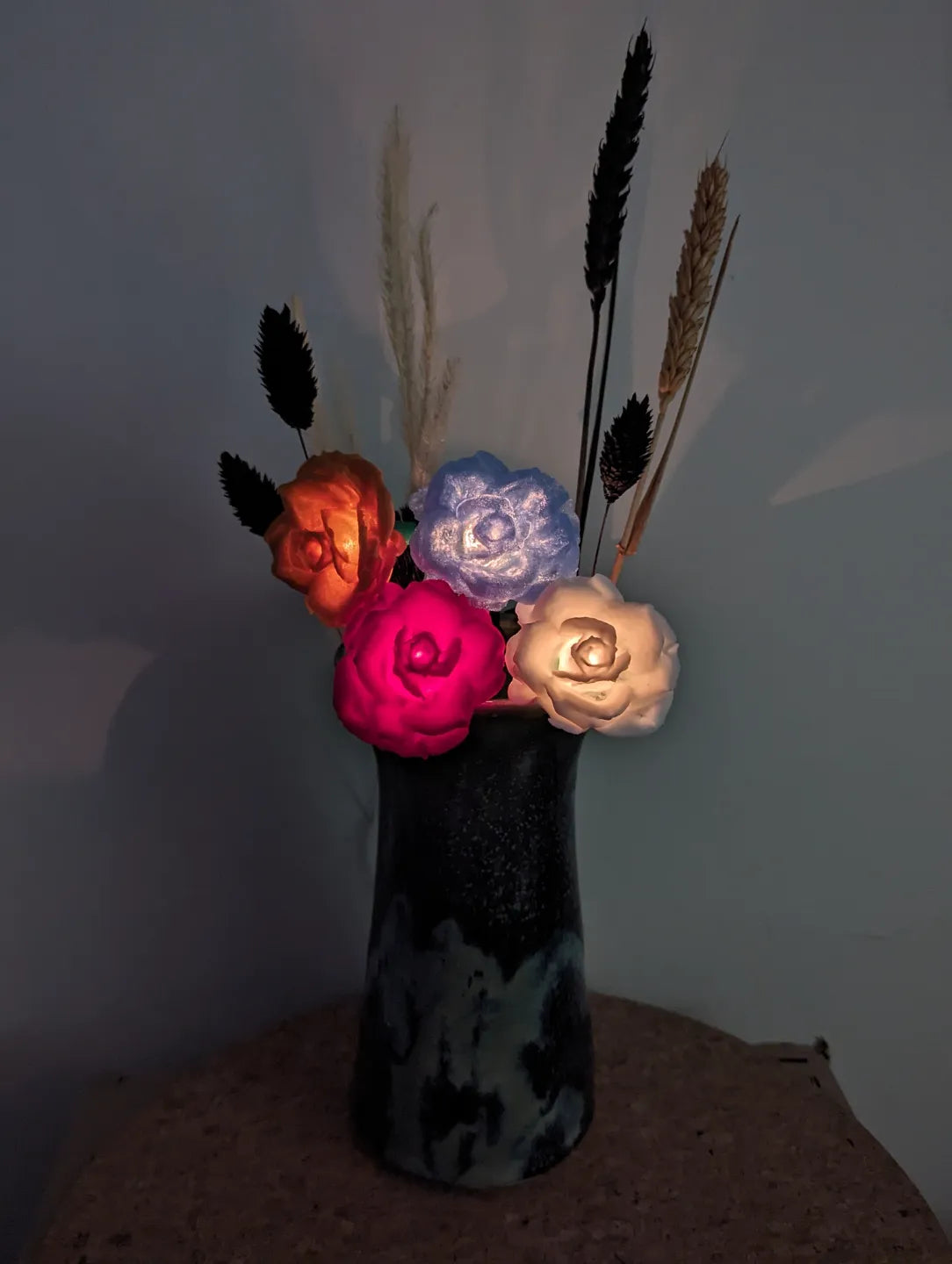 Lumières roses - cache-lumières de fées à clipser - Fêtes Print