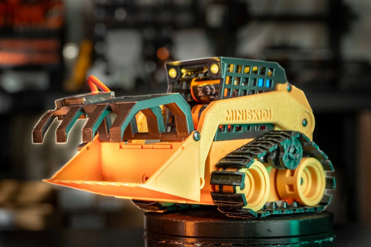 Impression 3D RC SkidSteer - Tech Print
