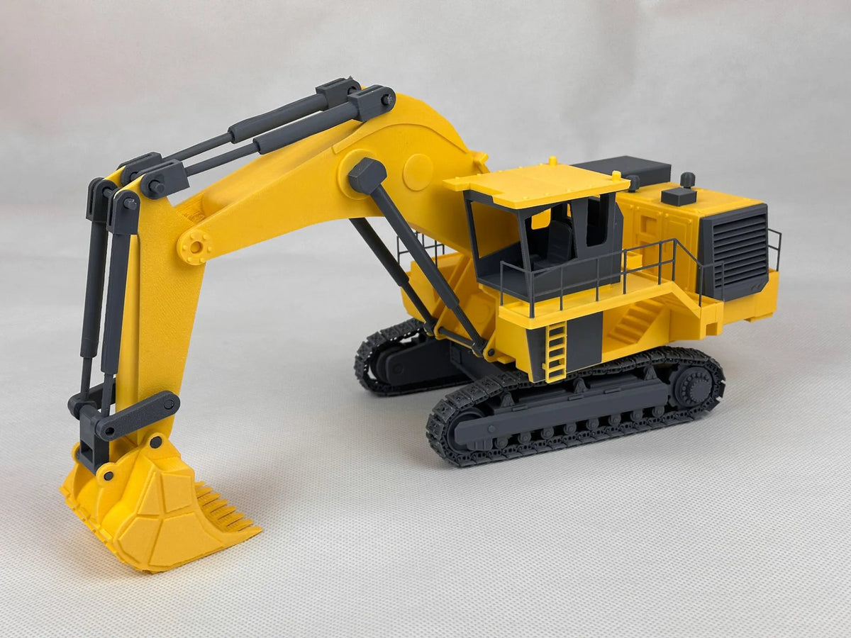 Mini-pelle Caterpillar 6020B - Modèle 3D complet - Maquette Print