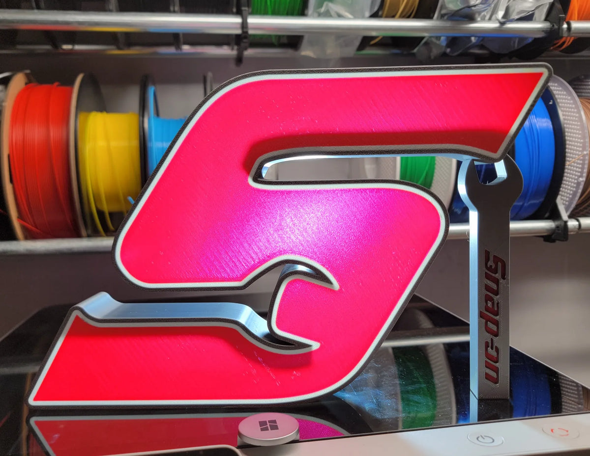 Boîte à lumière avec logo Snap-On pour étagère ou mur - Geek Print