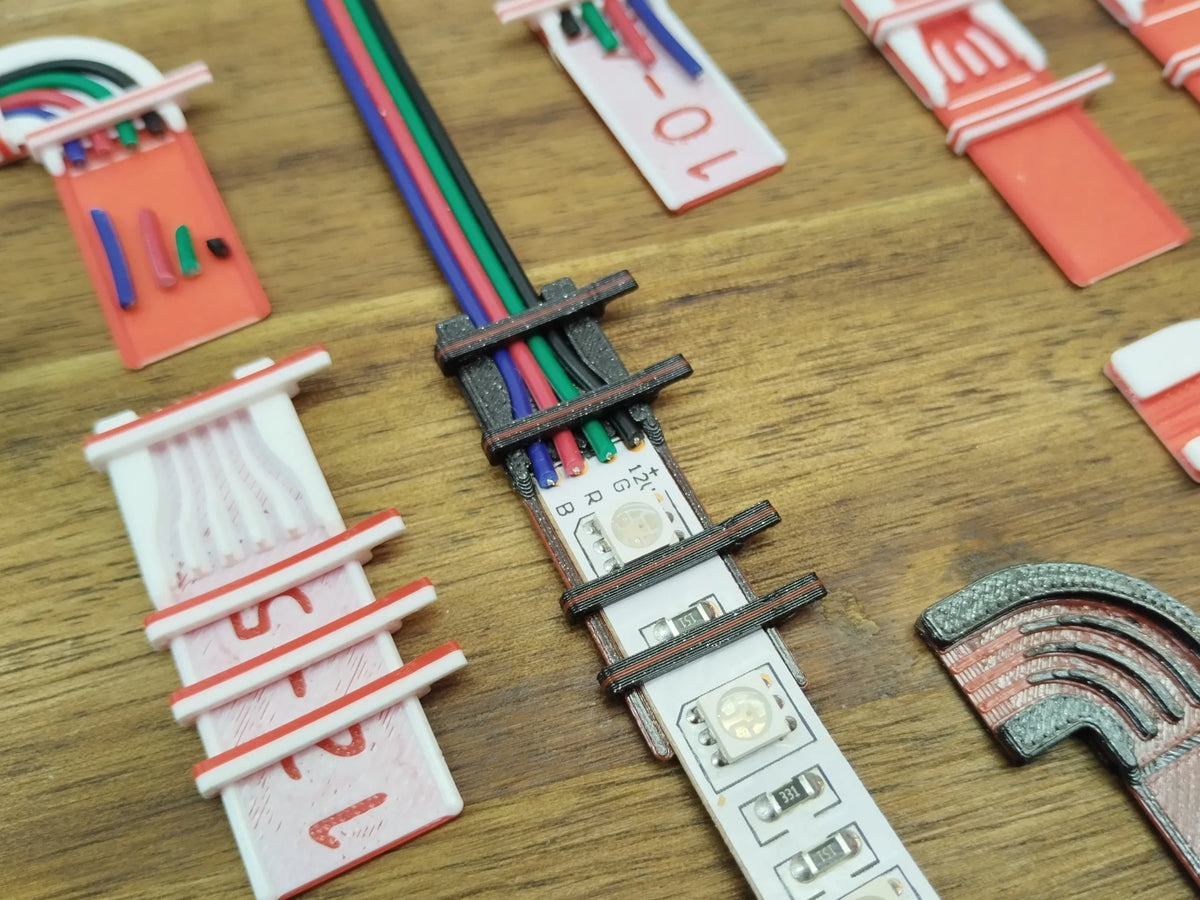 Gabarits de soudage pour bande LED - Lumière Print