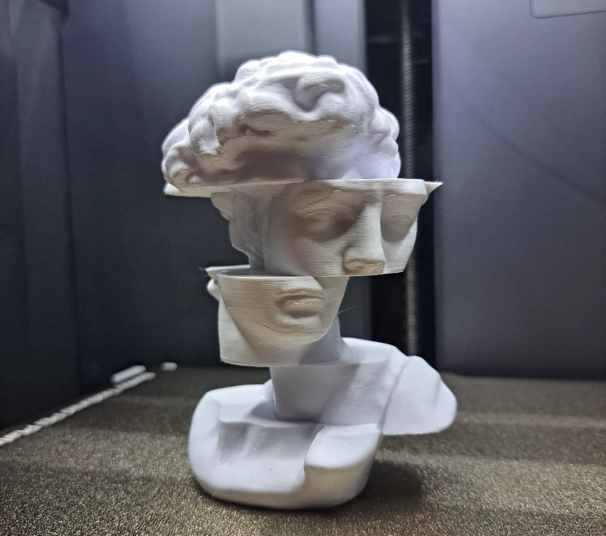 Sculpture abstraite - Art Print
