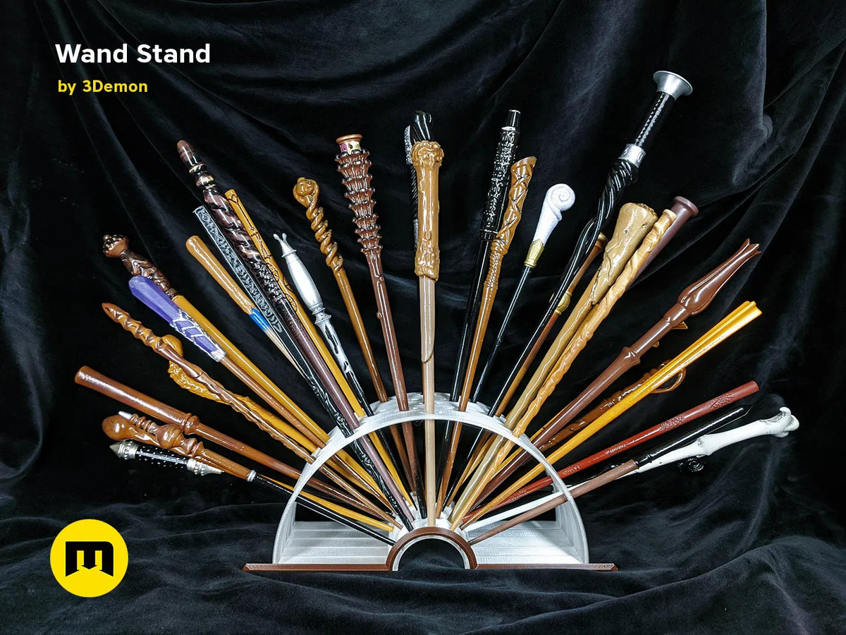 Support de Baguettes Magiques Harry Potter en Livre Ouvert - Cosplay Print