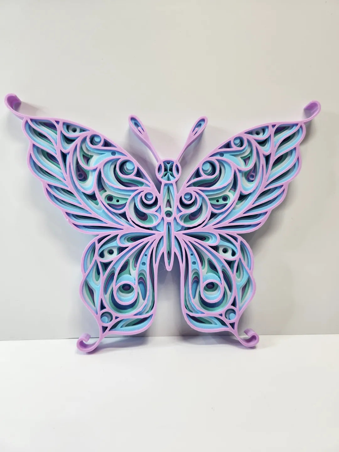 Mandala de papillon Art mural - Art Print