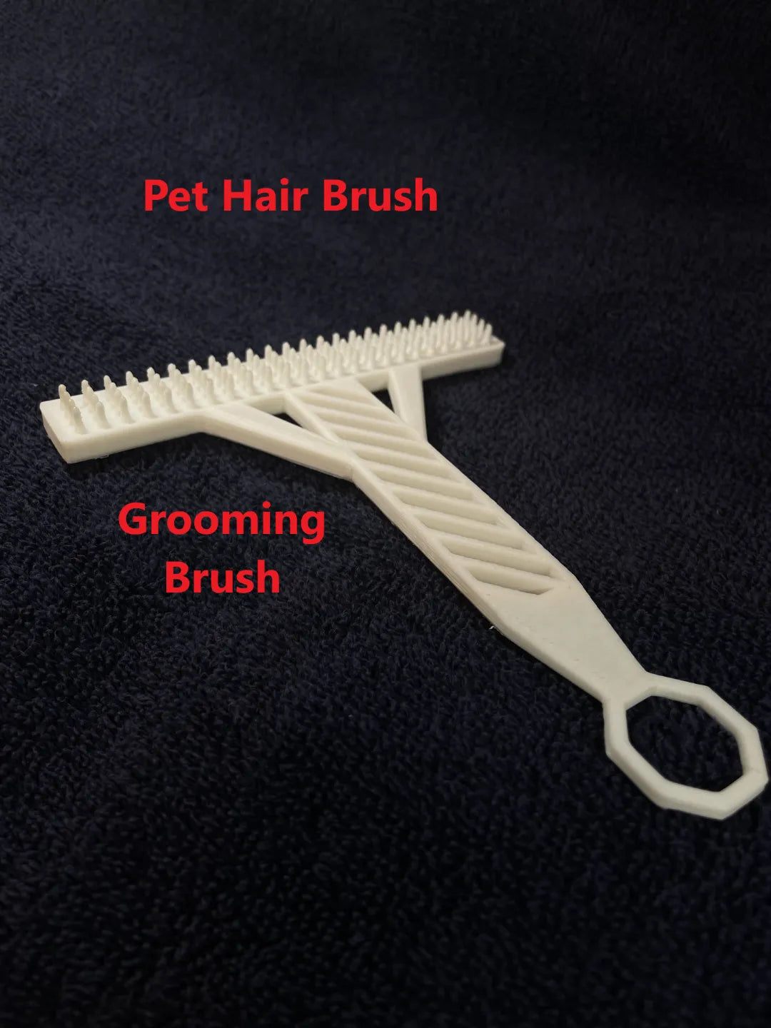 Brosse à toilettage pour poils d'animaux - Pet Print