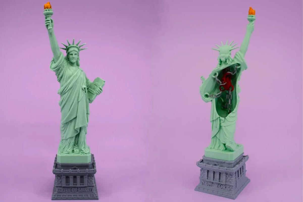 Statue de la Liberté, un œuf de Pâques de GTA 4 - Voyage Print
