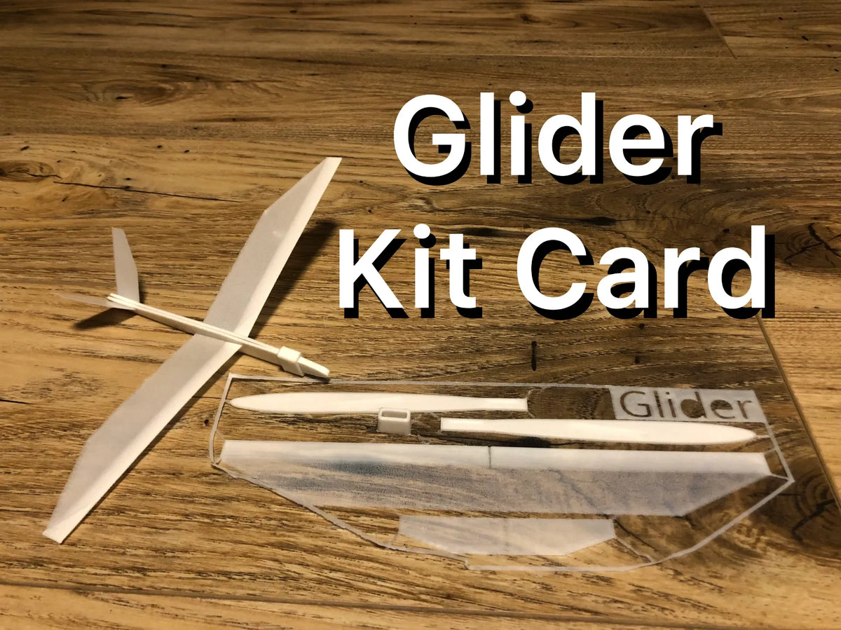 Carte de kit de planeur (vole très bien) - Maquette Print