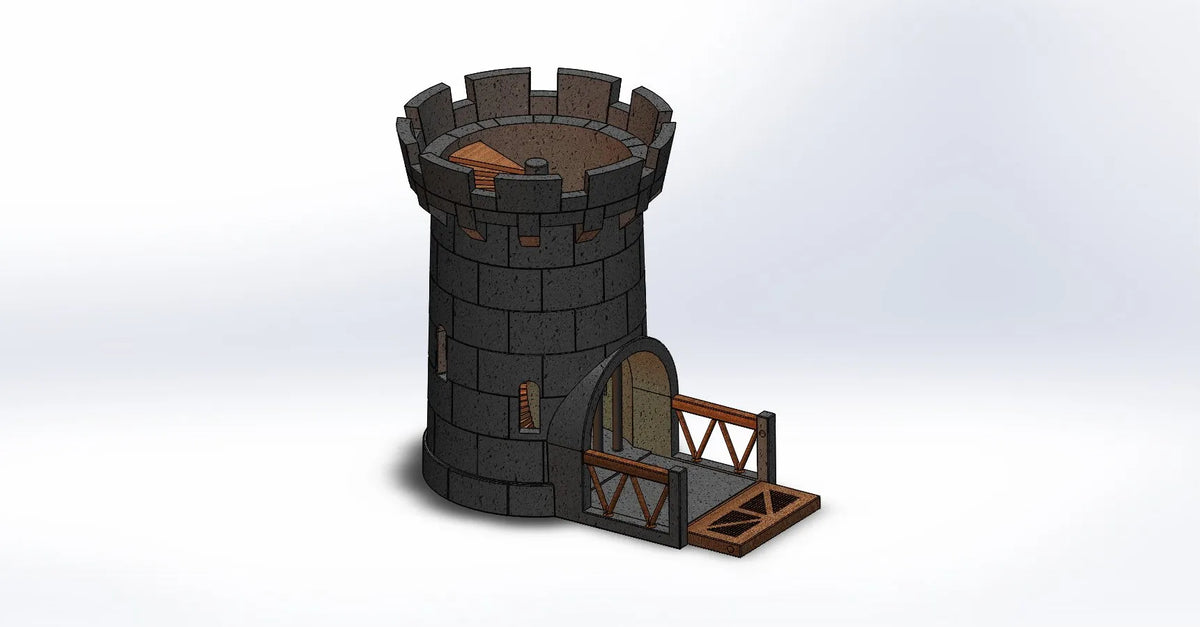 Tour de dés DND - Geek Print