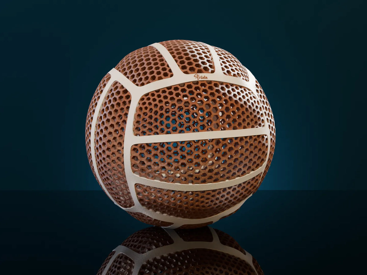 Ball rétro sans air pour Basket, Volley ou Handball - Sport Print
