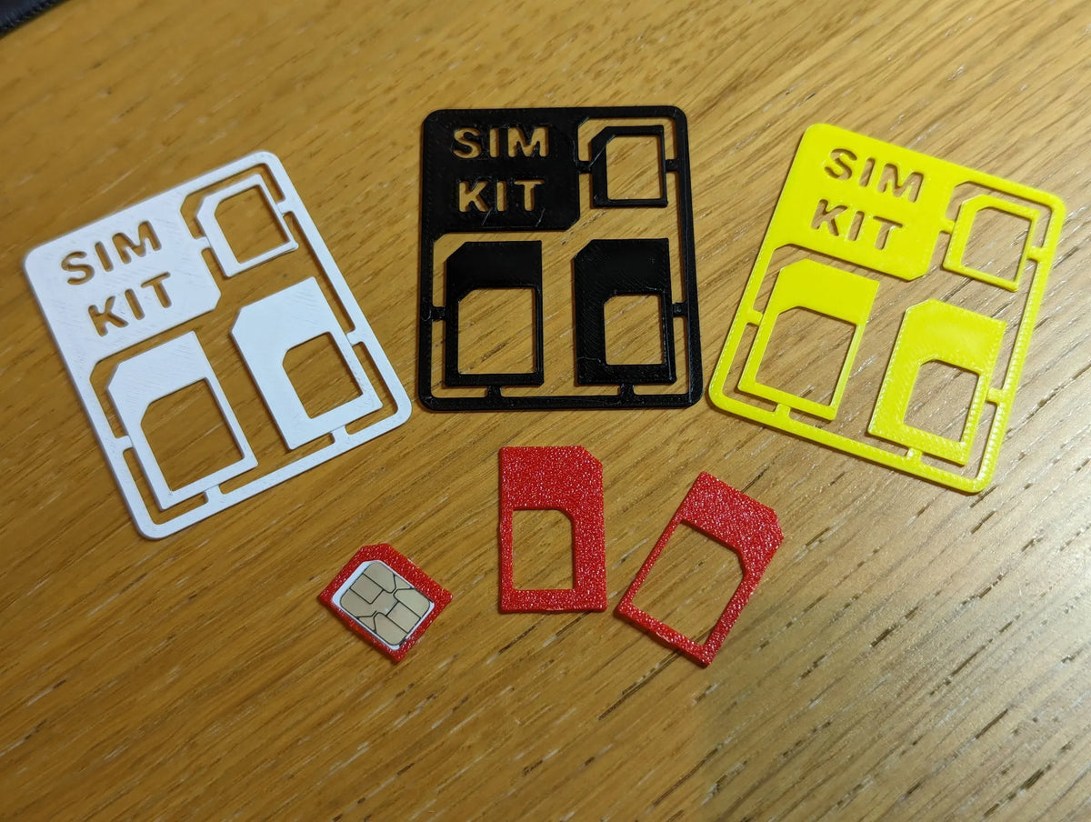 Kit d'adaptateurs pour carte SIM - Voyage Print
