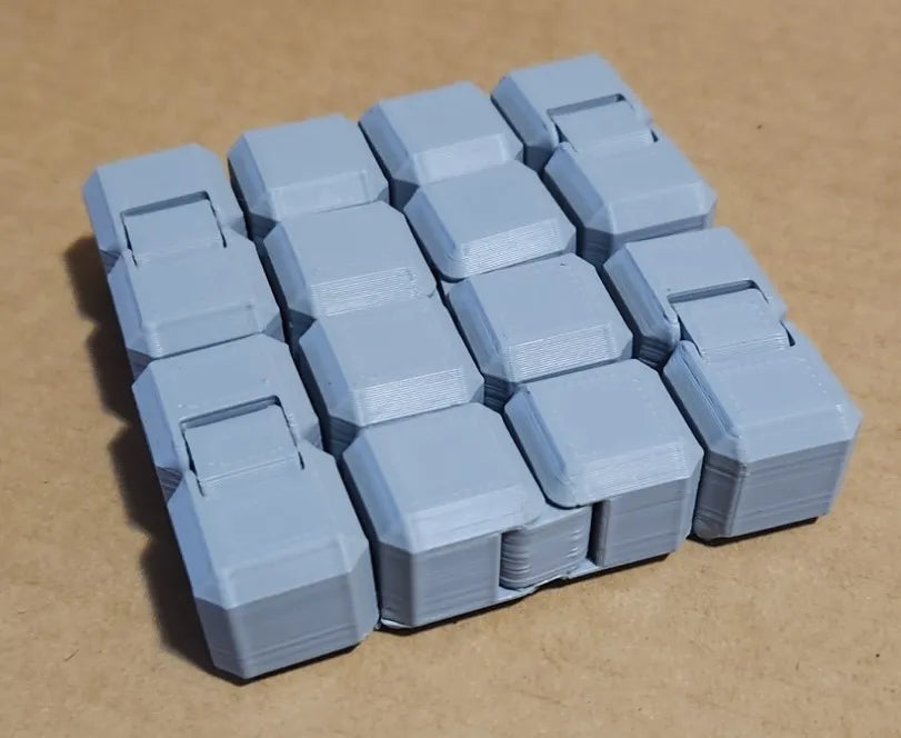 Encore un cube infini de fidget - 16 parties - Jeux Print
