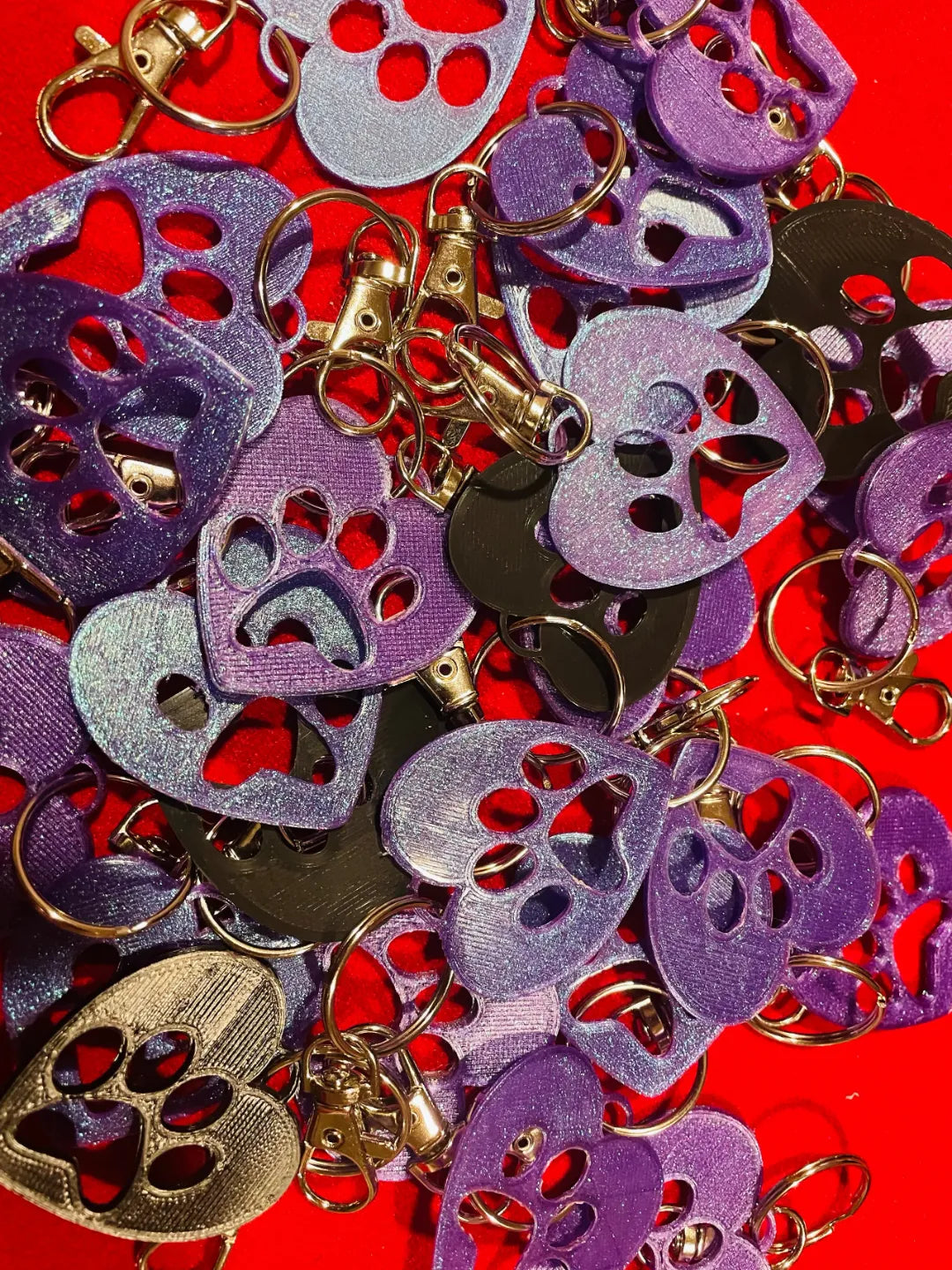 Porte-clés Patte de Coeur - Pet Print