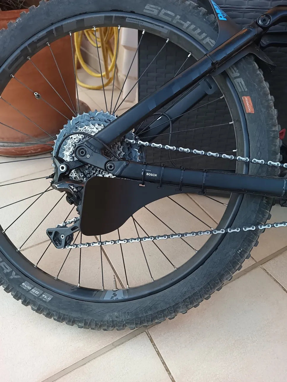 Protection de dérailleur pour vtt - Vélo Print