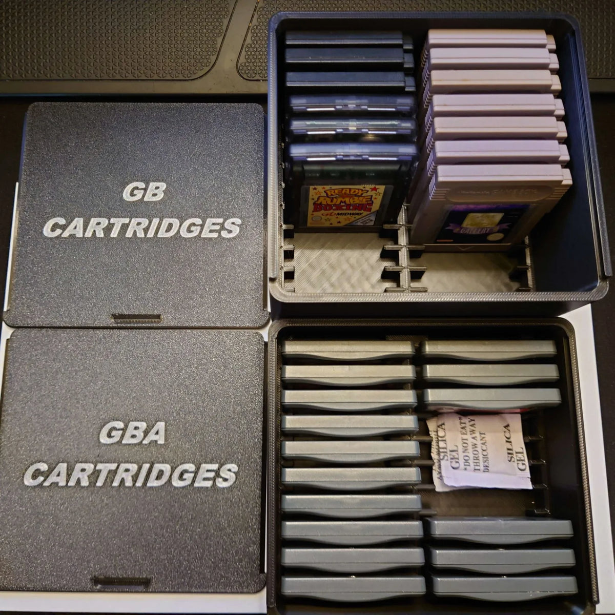 Étuis pour cartouches de Game Boy (20 jeux chacun) - Geek Print