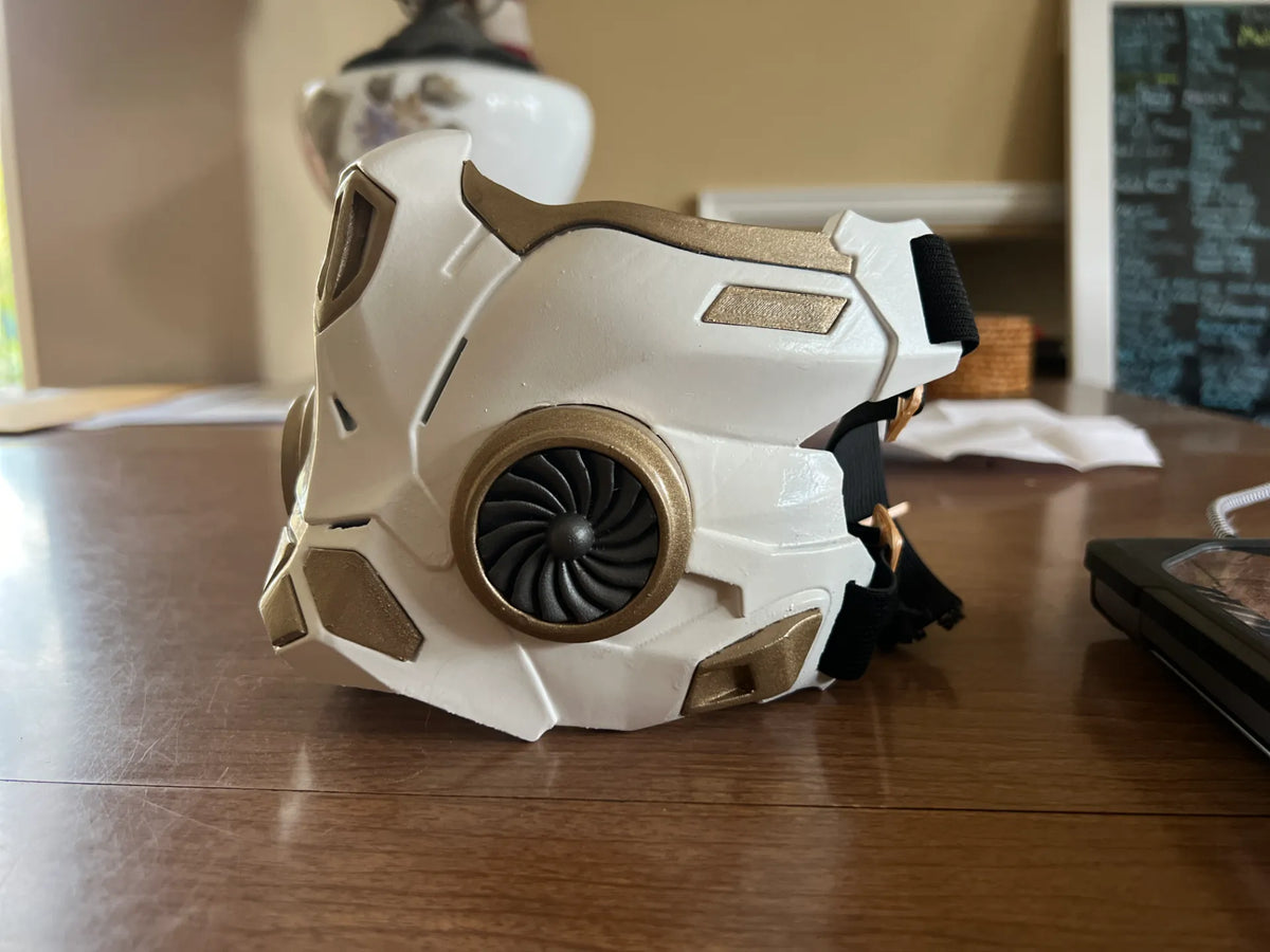 Masque Cyberpunk Militaire à imprimer en place - Figurine Print