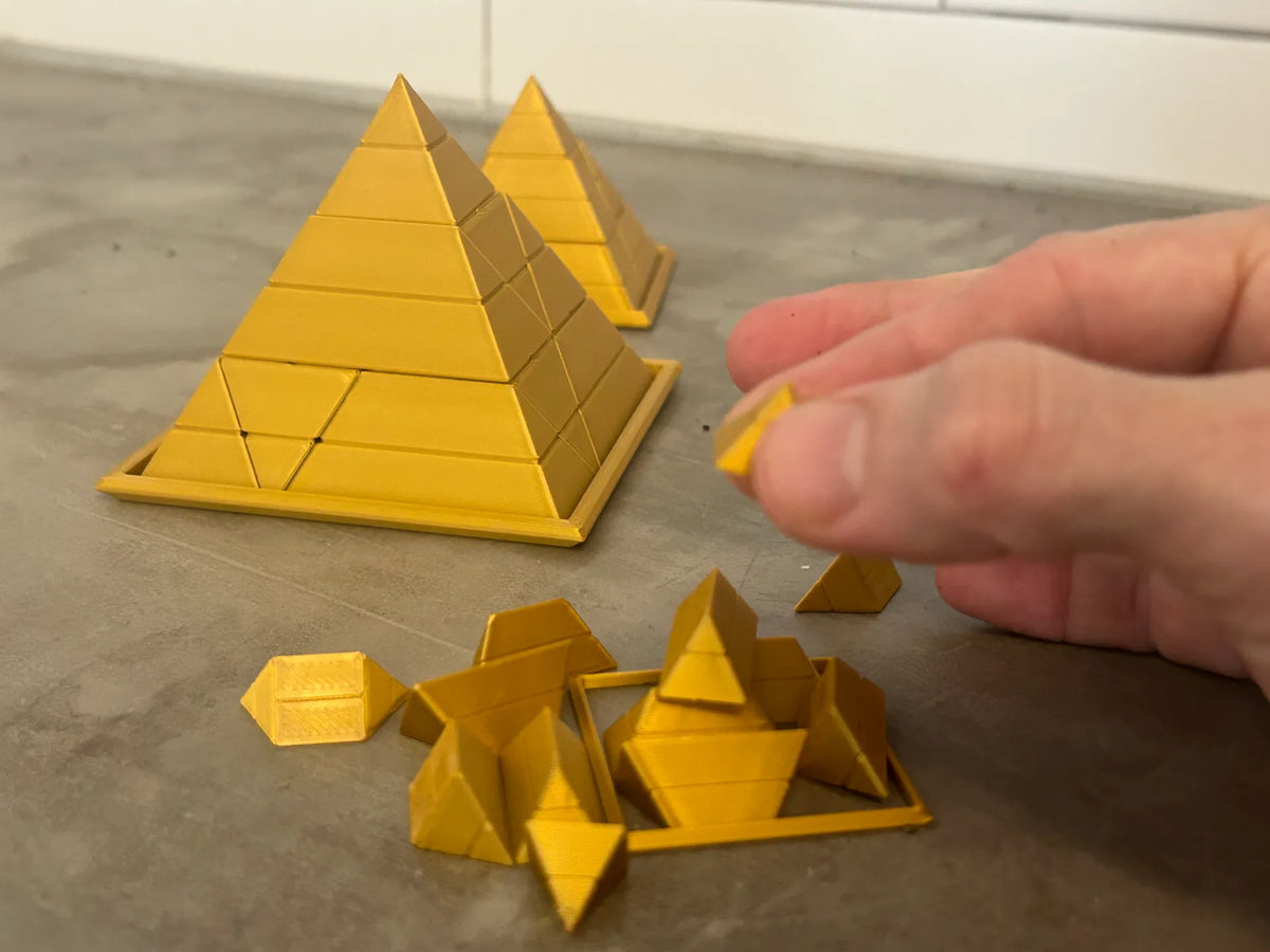 Grand Puzzle de la Pyramide - Voyage Print