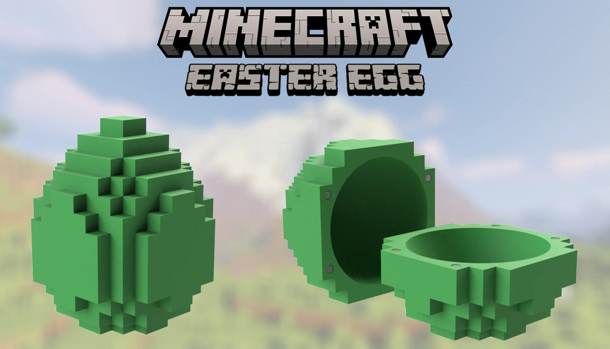Œuf de Pâques Minecraft - Fêtes Print