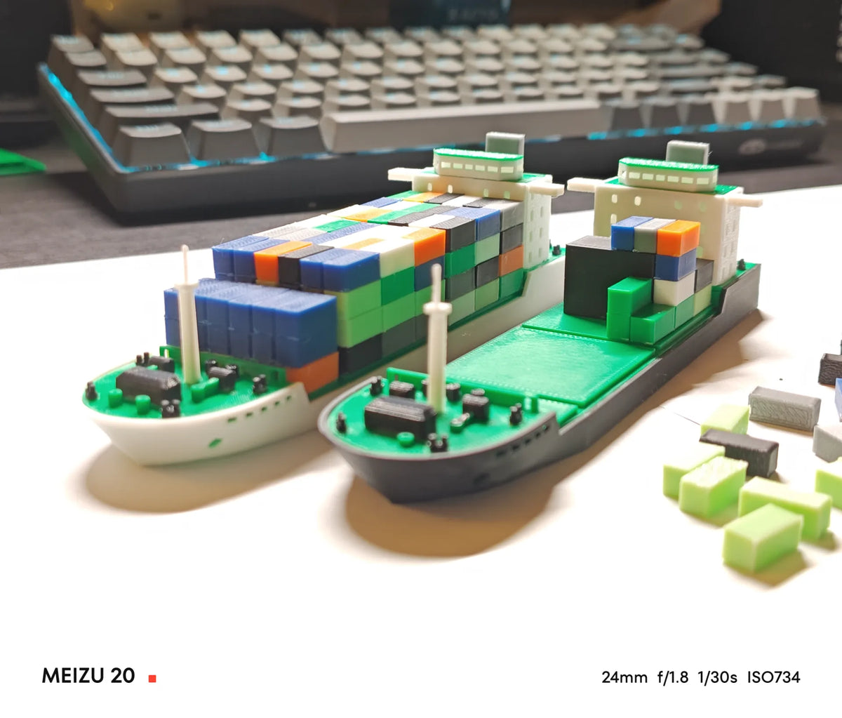 Kit de carte pour navire de charge - Maquette Print
