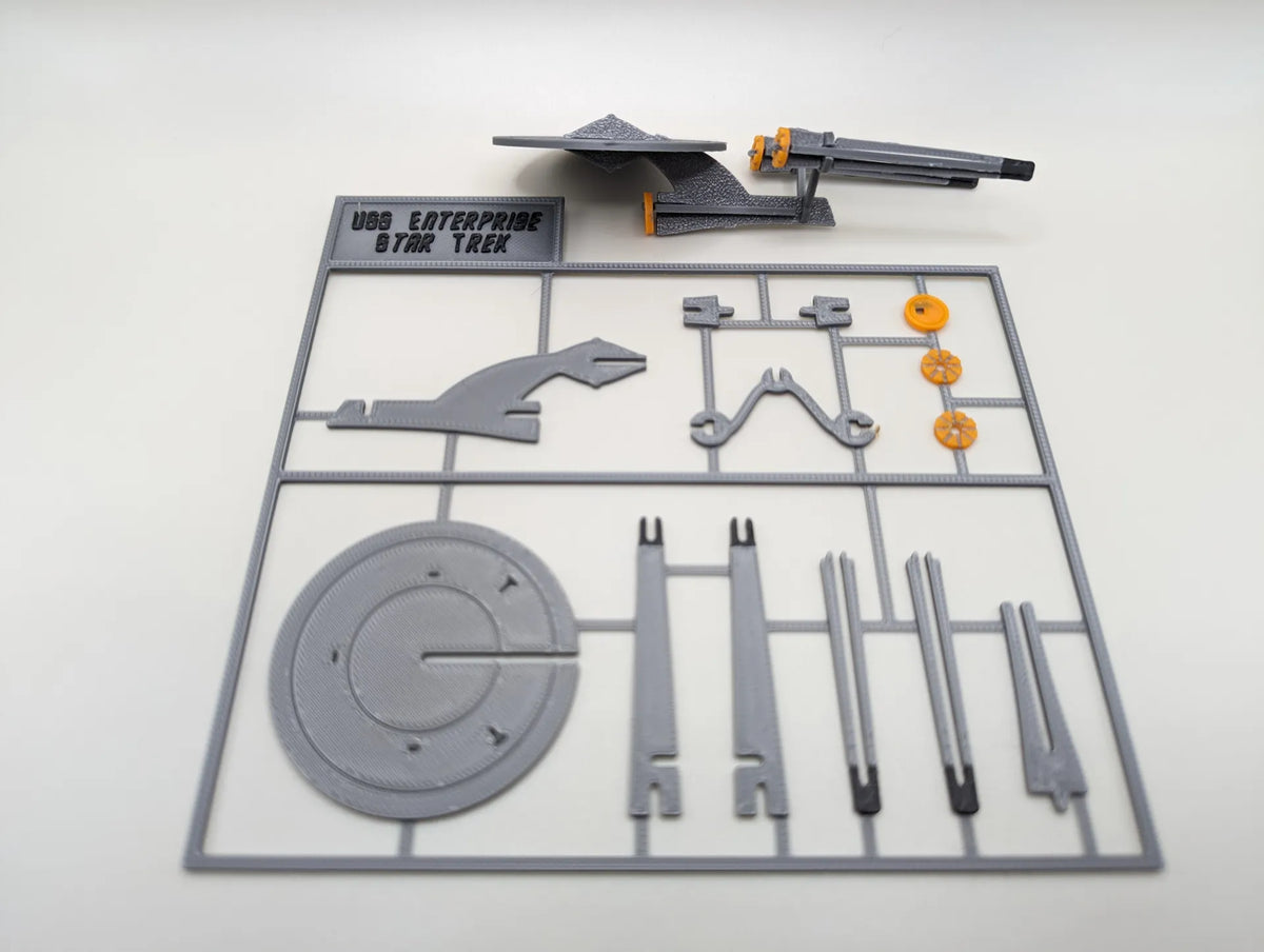 Kit carte USS Enterprise - Star Trek - Geek Print