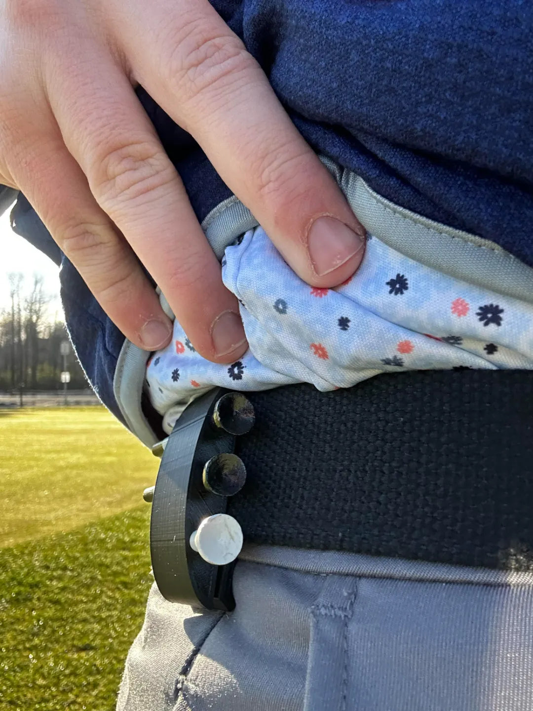 Porte-clip de ceinture pour tees de golf - Sport Print