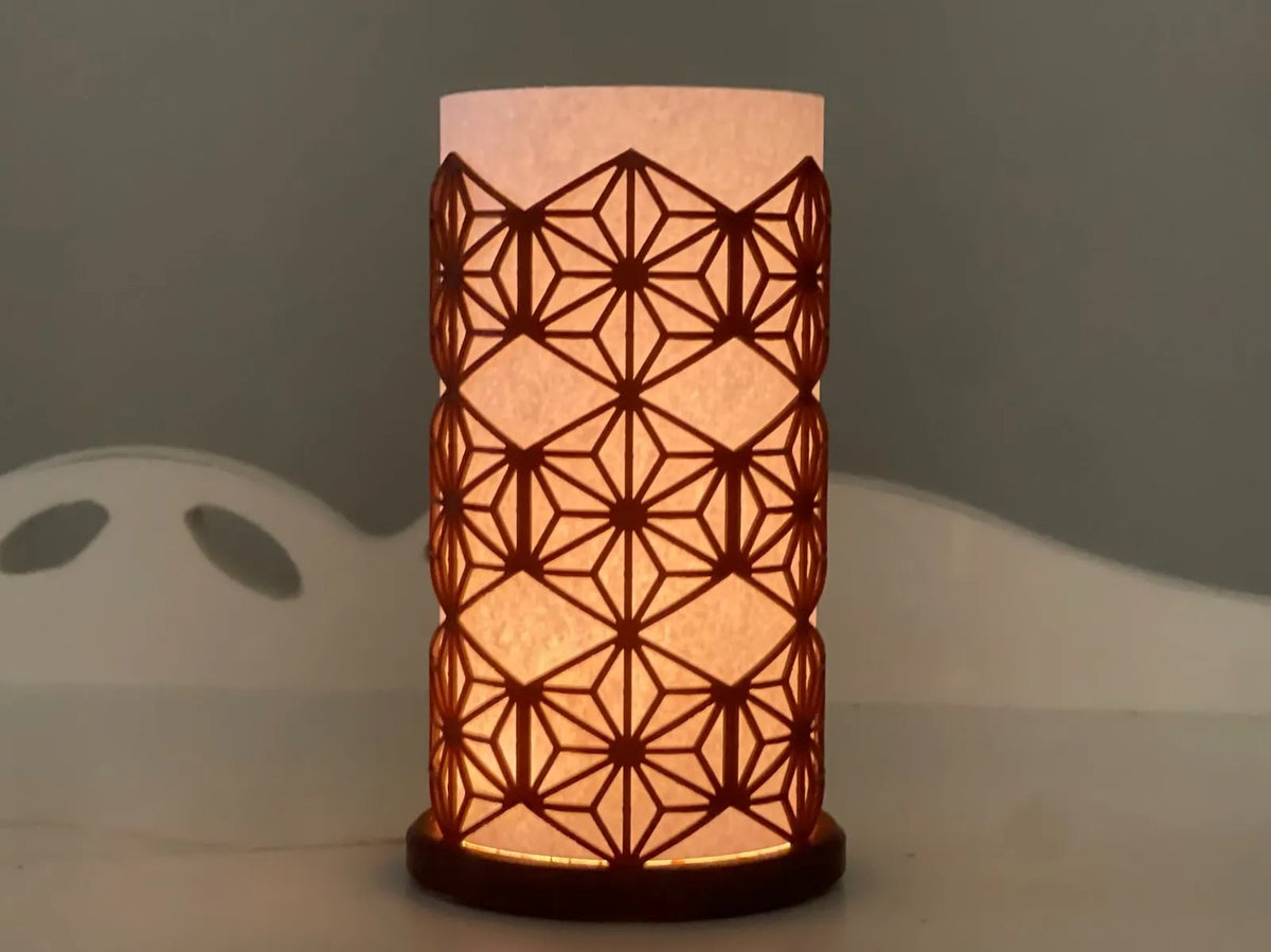 Lampe Kumiko Asanoha / Porte-crayons sans supports - Bureau Print