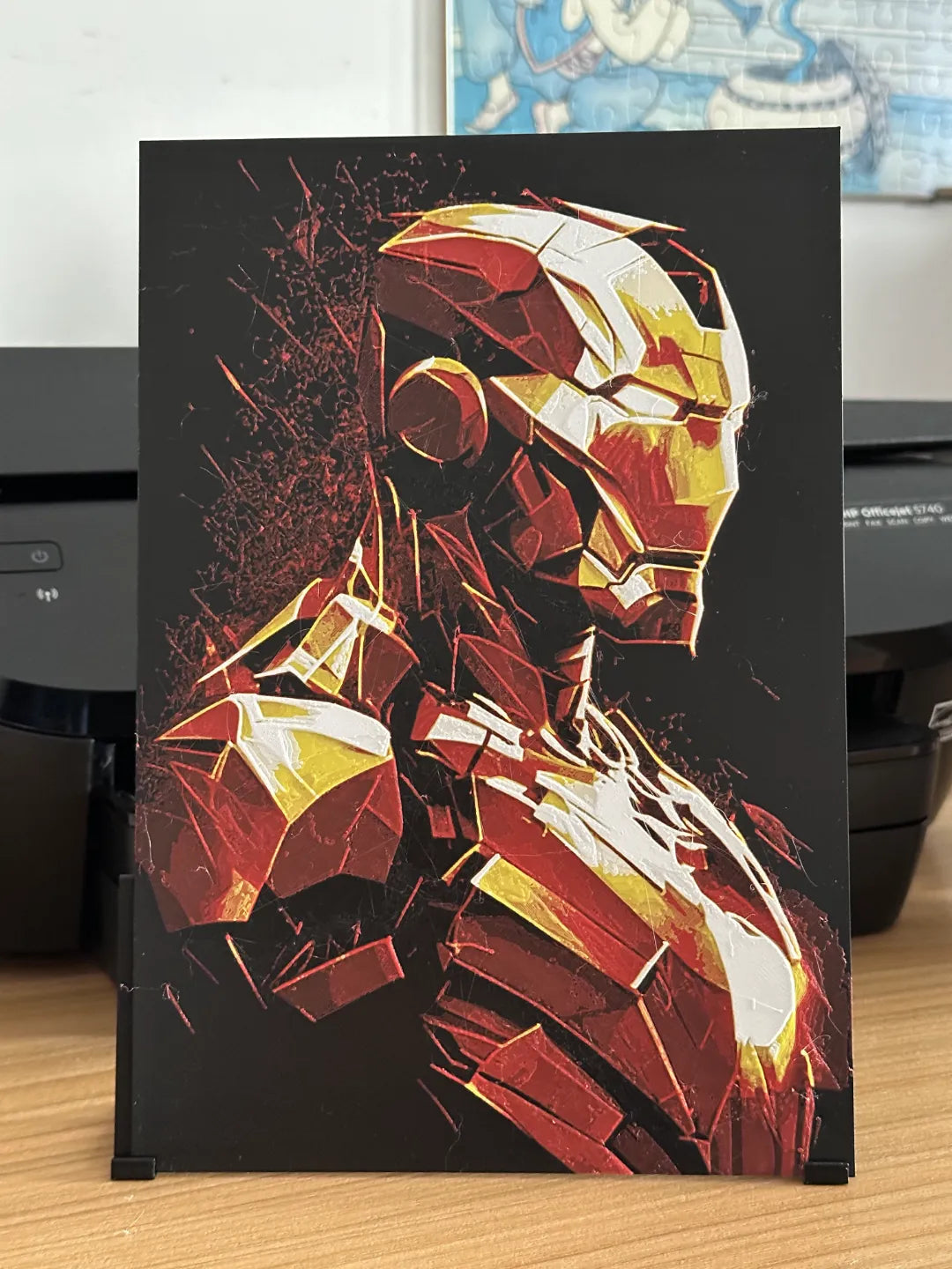 L'art d'Iron man HueForge - Geek Print