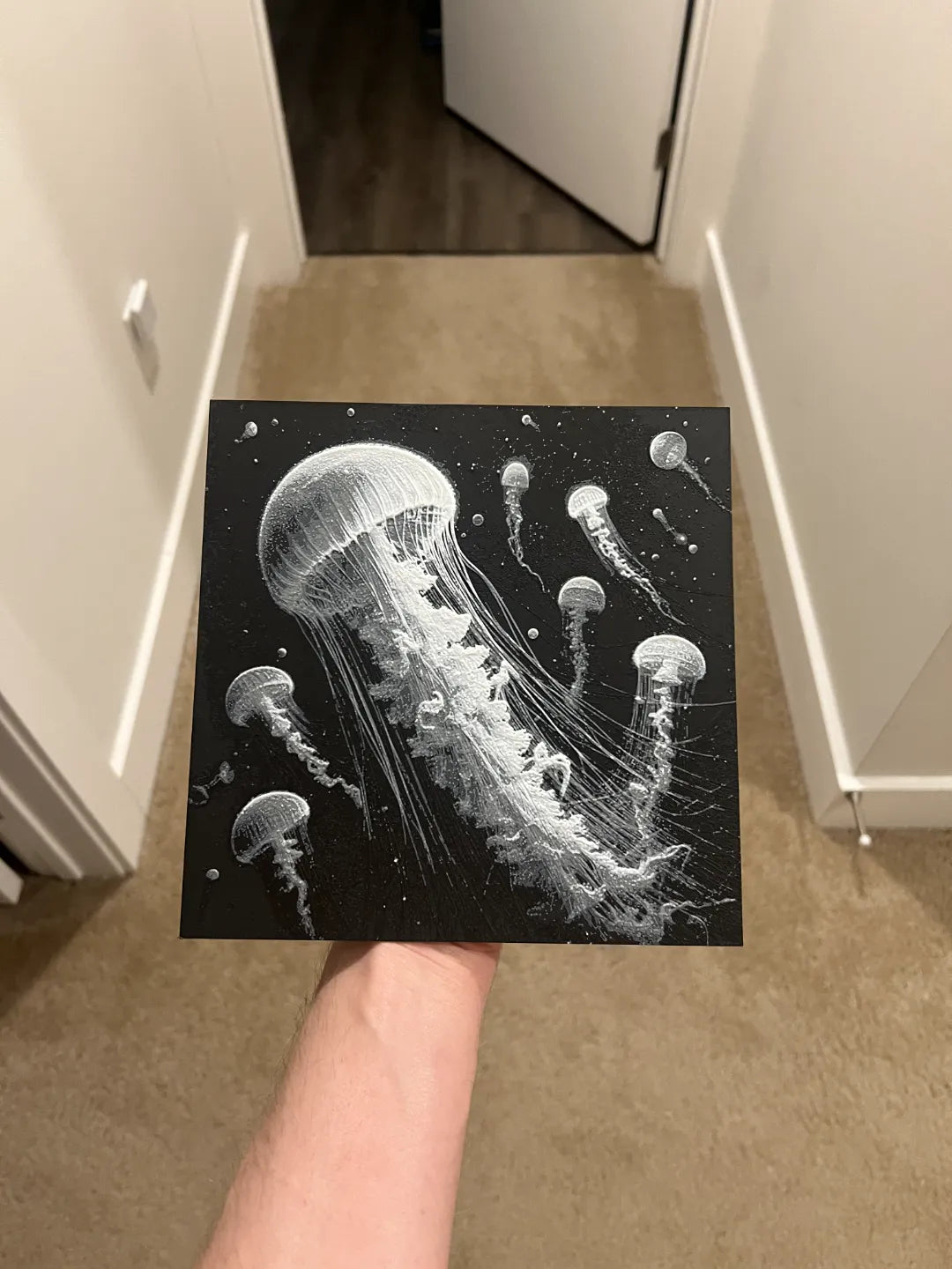 Art de la méduse Hueforge - Art Print