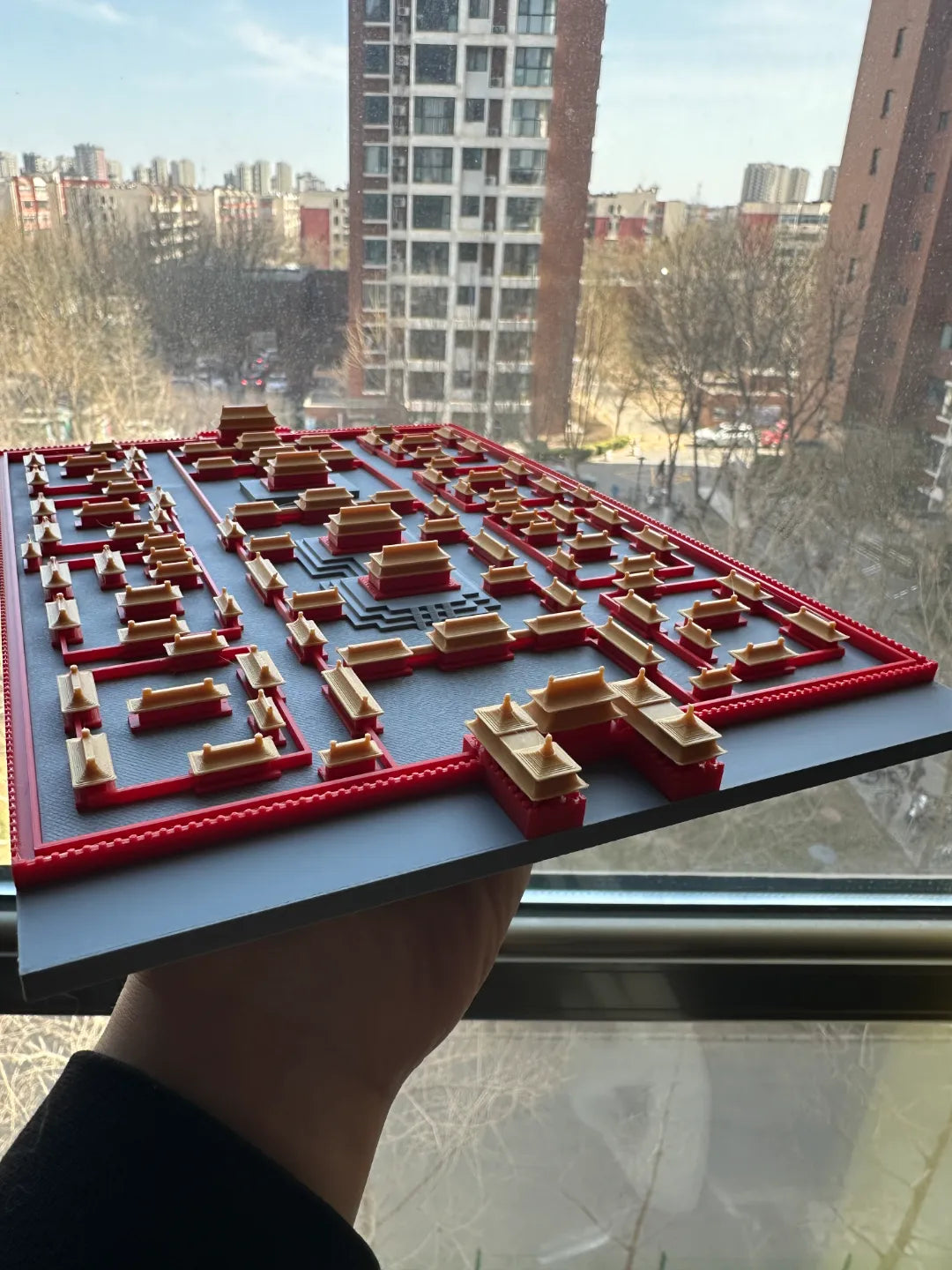 Chine Cité Interdite miniature 3D - Voyage Print