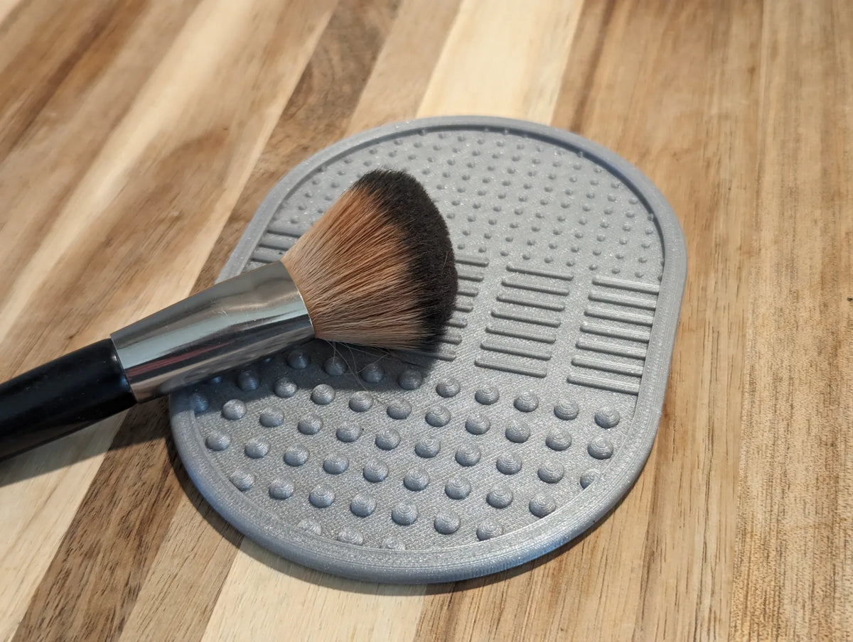 Tapis de Nettoyage pour Pinceaux de Maquillage - Beauté Print