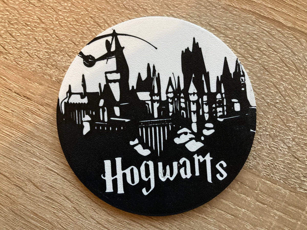 Sous-verre Harry Potter - Poudlard - Geek Print