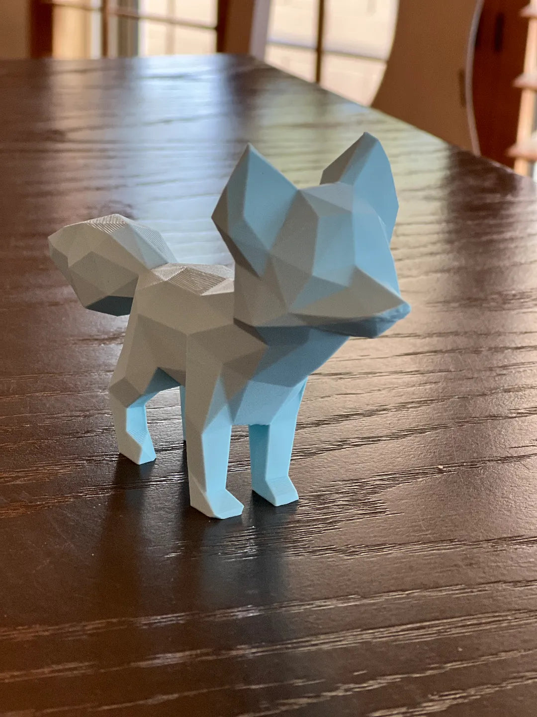 Renard Low Poly – modèle 2 - Art Print