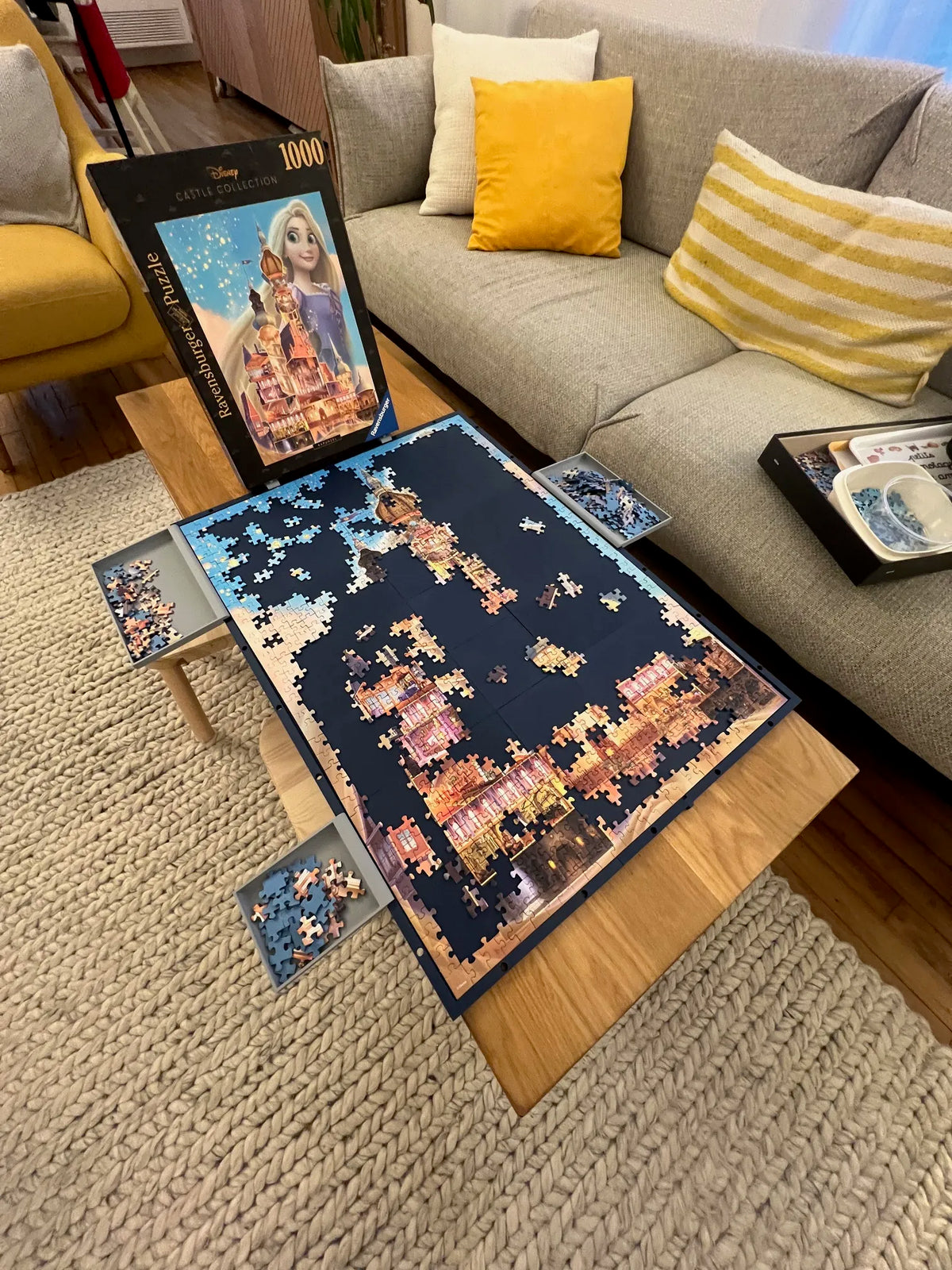 Plateau de puzzle modulaire - Bébé Print