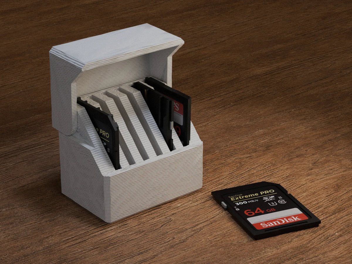 Porte-cartes SD (6 emplacements) - Bureau Print