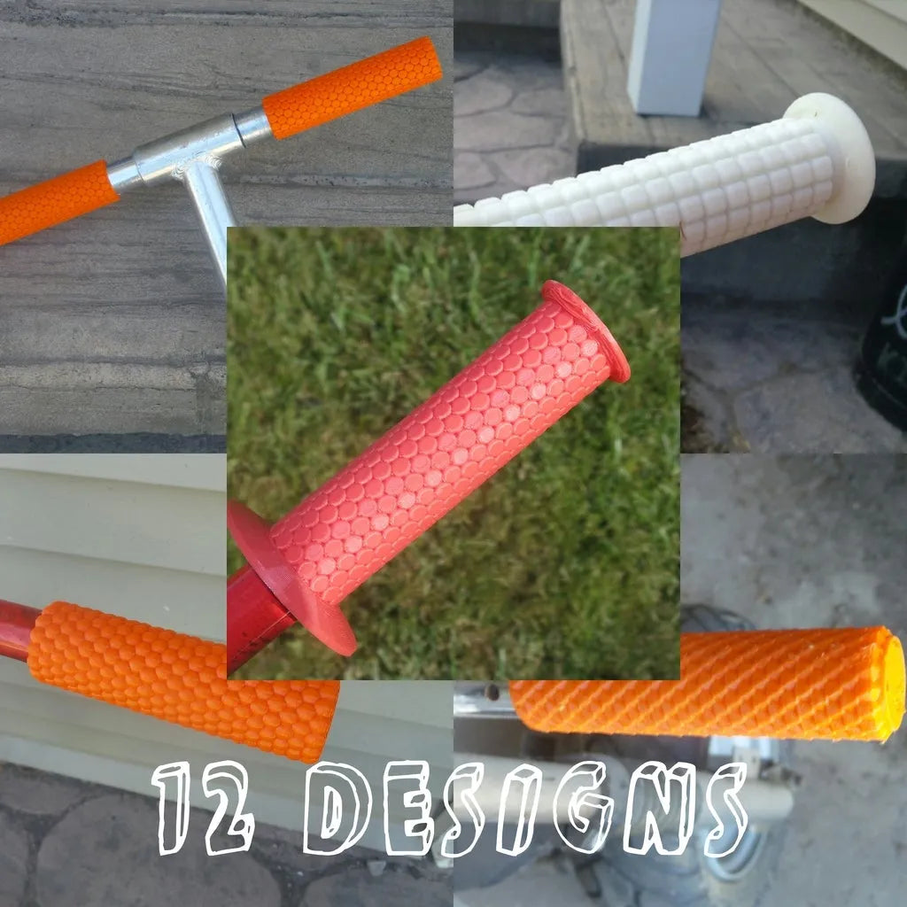 Poignées de vélo 12 designs - Vélo Print