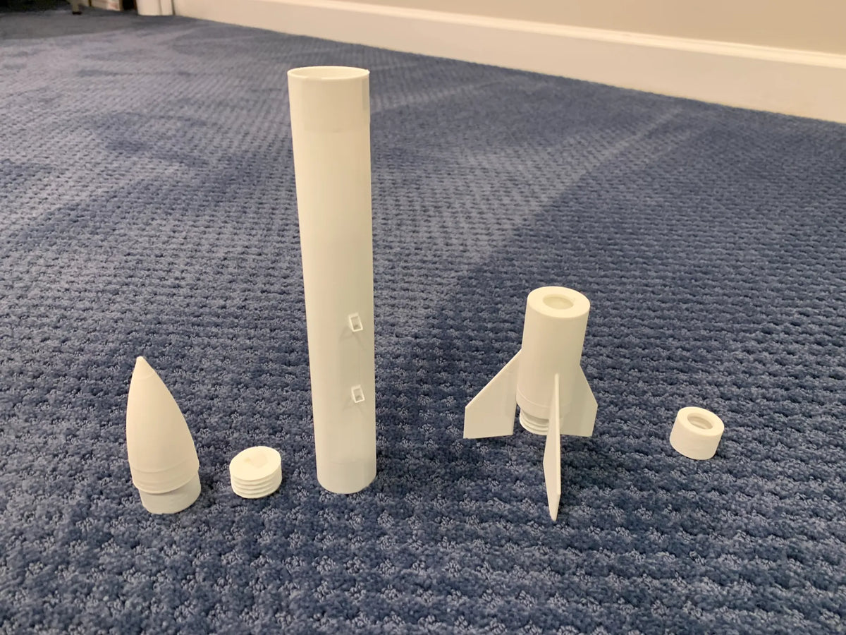 Modèle de fusée fonctionnelle - Maquette Print
