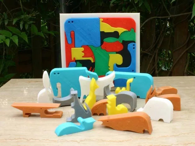 Puzzle-animal - Jeux Print