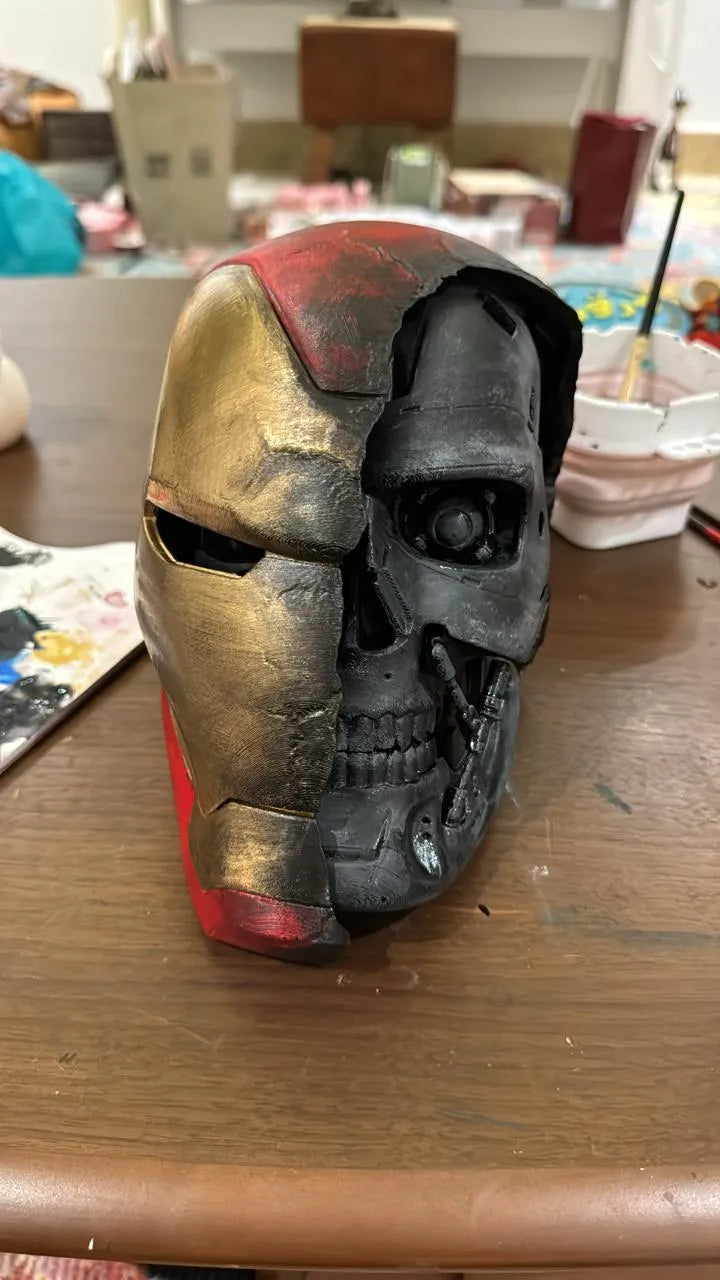 Casque de robot Iron Man - Cosplay Print