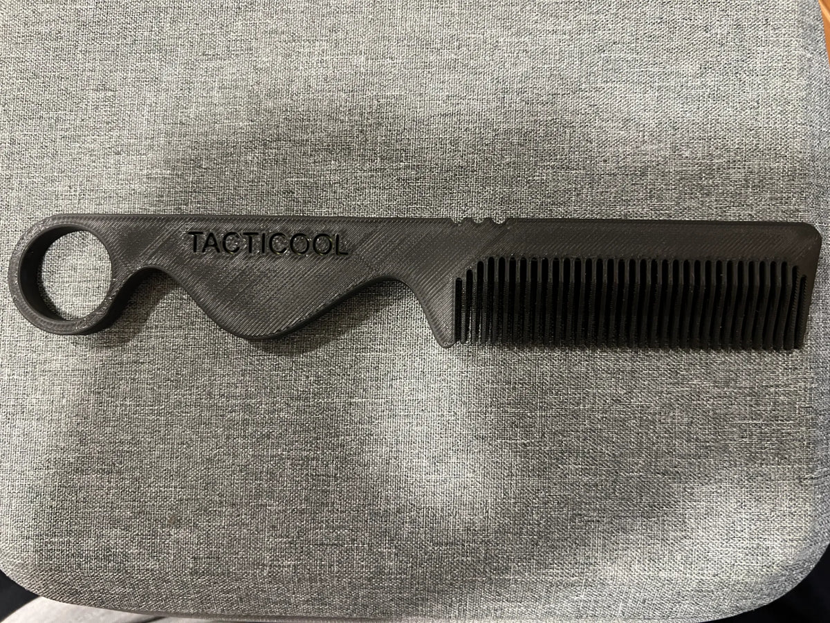 Peigne tactique pour barbe - Beauté Print